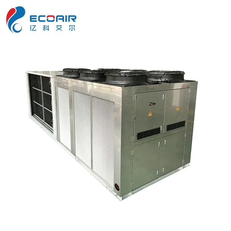 Quais vantagens funcionais fazem com que a unidade de pacote de ar de expansão direta se destaque nos sistemas HVAC modernos?